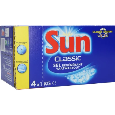 Afbeelding van Sun Vaatwaszout 4 x 1 KG