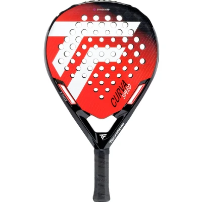 Afbeelding van Tecnifibre Curva Speed Padelracket Rood 355 gr