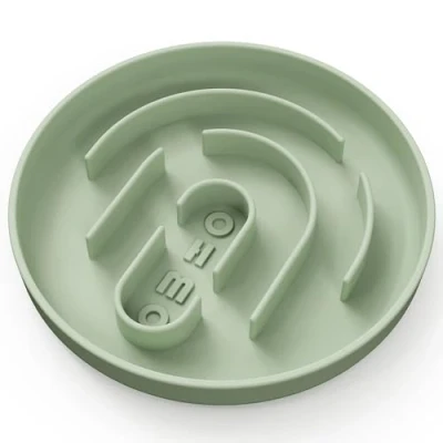Afbeelding van OHMO Anti Schrokbak voor Katten en Puppy Geen Zuignap(15cm, Klassiek) Gezond Eten, Stopt Honde Opgeblazen, Antislip, Milieuvriendelijke Siliconen