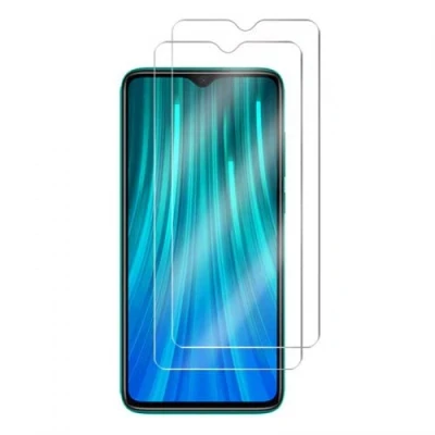 Afbeelding van Pantserfolie compatibel met Xiaomi Redmi Note 8 Pro, 2 stuks, displaybeschermfolie, beschermfolie, geen glas, 100% vingerafdruksensor, nano glas 9H