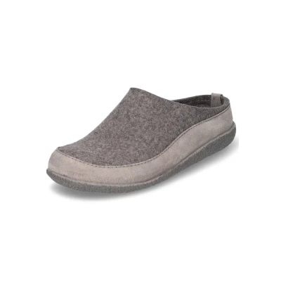 Afbeelding van Pantoffel Haflinger Unisex Blizzard Skane Anthrazit Schoenmaat 41