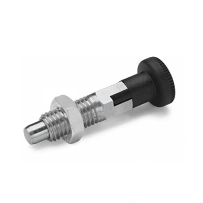 Afbeelding van Ganter Normelemente GN 717 8 M16X1, 5 CK NI roestvrijstalen vergrendelbouten, zilver, 2 stuks
