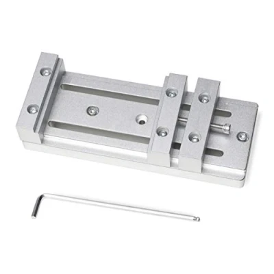 Afbeelding van Mini Laag Profiel Bankschroef Werkende Klem Werktafel voor 3018 SE, Masuter, 4040 XE CNC Router Machine