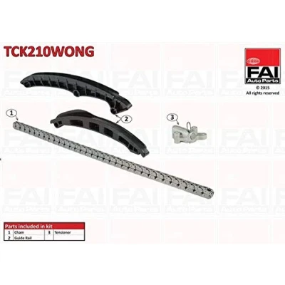 Afbeelding van Distributiekettingset FAI AutoParts TCK210WONG
