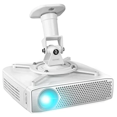 Afbeelding van Duronic Projectorhouder PB07XB Beugelbevestiging voor plafond 10 kg capaciteit universeel Heavy Duty Fittingen inbegrepen 360 draaien, 180 kantelen eenvoudige