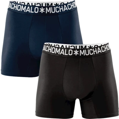 Afbeelding van Muchachomalo Boxershorts 2 Pack maat XL met Body fit Pasvorm Katoen Suitable Herenkleding