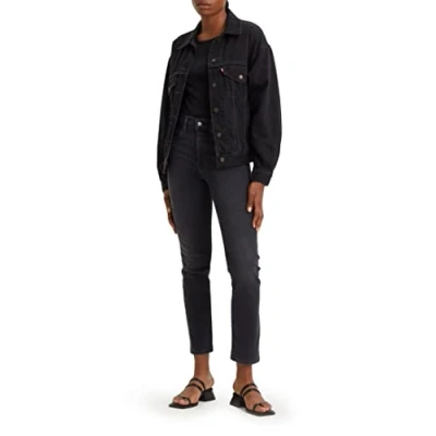 Afbeelding van Levi&#039;s 724 HIGH RISE Straight leg jeans, Dames, Maat: 29x34, Never forget