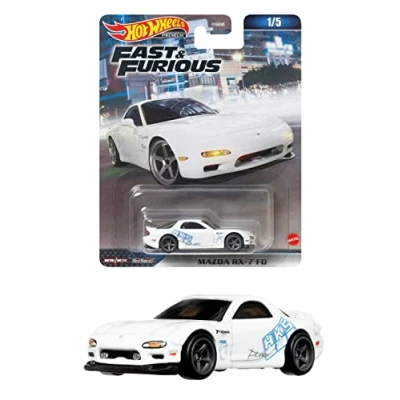 Afbeelding van Hot Wheels Fast and Furious The Cast Car Model RX 7 FD schaal 1:64, 6 cm, HKD22