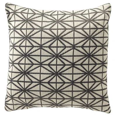 Afbeelding van NISA Buitenkussen 45x45 cm waterafstotend en uv bestendig Charcoal Gray antraciet