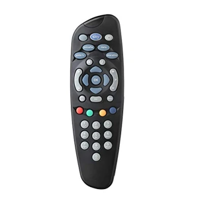 Afbeelding van One For Sky 705 Vervangende Afstandsbediening met 2 Duracell Batterijen voor HD Decoder en Decoder, Zwart