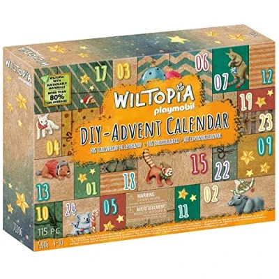 Afbeelding van Playmobil Wiltopiadiy Advent Calendar Animal World Journey 71 Miniaturen voor kinderen, Maat: One Size, Multi coloured