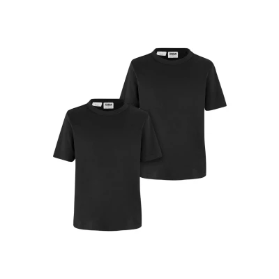 Afbeelding van Urban Classics TEE 2PACK Tshirt basic voor kinderen, Maat: 134/140, black