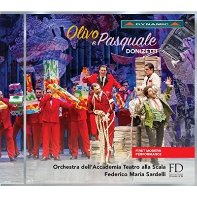 Afbeelding van Orchestra Dell&#039;accademia Teatro Alla Scala &amp; Coro Donizetti Opera Donizetti: Olivo E Pasquale (2 CD)