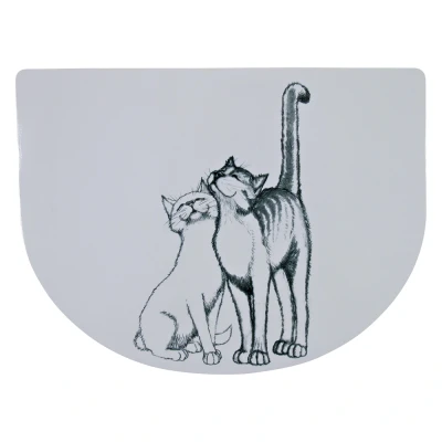 Afbeelding van 40 x 30 cm Voerbak Placemat Knuffelkat