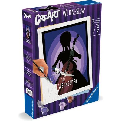Afbeelding van Ravensburger CreArt Malen nach Zahlen 23889 Wednesday ab 12 Jahren