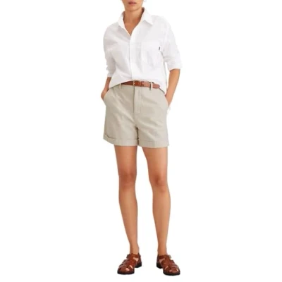 Afbeelding van Dockers Original Shorts, Dames, Maat: 29, Sahara khaki