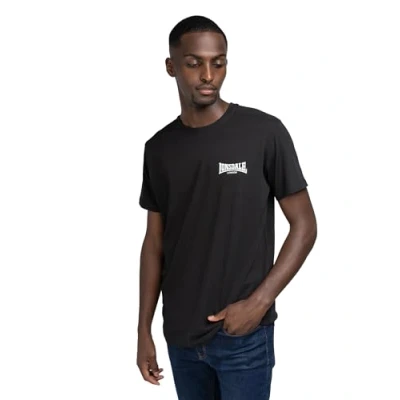 Afbeelding van Lonsdale Elmdon Tshirt print, Heren, Maat: Large, Black
