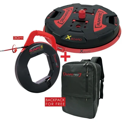 Afbeelding van Runpo Runpotec Actieset Kabelafroller + Trekveer Rugtas A6454000