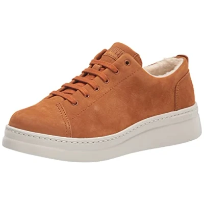 Afbeelding van Camper Runner UP Sneakers laag, Dames, Maat: 37, Mittelbraun Leer