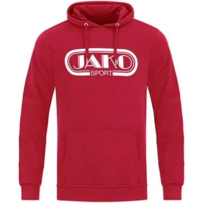 Afbeelding van JAKO Retro Sweatshirt Met Capuchon, Uniseks Volwassene, Rood, M