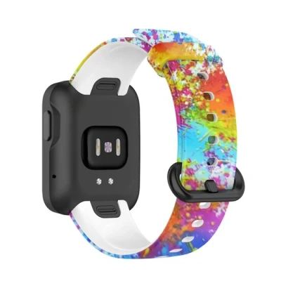 Afbeelding van Siliconen band met print Verfprint Xiaomi Mi Watch Lite / Redmi