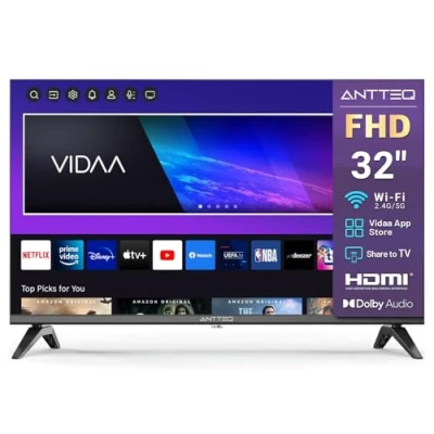 Afbeelding van Antteq L32 AVF3N1 Smart TV 32 inch (80 cm) Full HD, App Store YouTube/Netflix/Prime Video, Triple Tuner, WLAN, HDMI, 2024