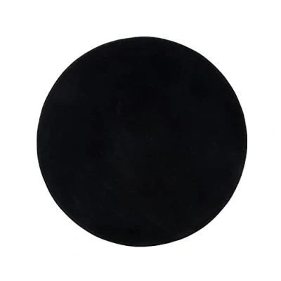 Afbeelding van Gözze Badtapijt, rond, diameter 110 cm, RIO PREMIUM, zwart, 100000 110000 99