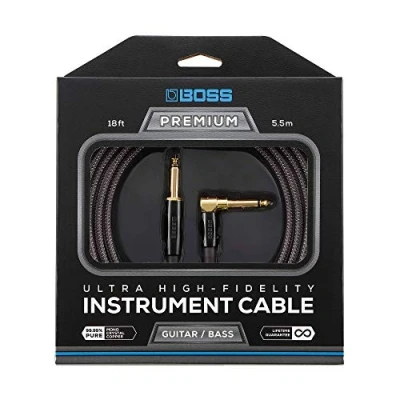 Afbeelding van Boss BIC P18A Instrumentenkabel, recht haaks, 5.5m