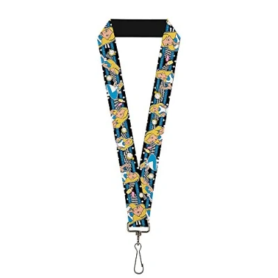 Afbeelding van Sleutelhanger met gesp naar beneden unisex, Meerkleurig, Eén maat