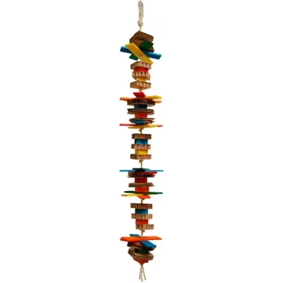 Afbeelding van Zoo Max Jumpy Jumper Large speelgoed voor papegaaien Vogelspeelgoed