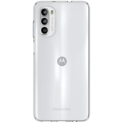 Afbeelding van Motorola Moto G52 Hoesje Siliconen en TPU (zacht) iMoshion Softcase/Backcover Transparant Telefoonhoesje
