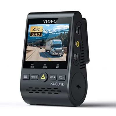 Afbeelding van VIOFO A129 Pro 4K Dash Cam 3840x2160P Ultra HD Camera Sony 8MP Sensor GPS Wi Fi, gebufferde parkeermodus, G sensor, bewegingsdetectie, WDR, Loop opname