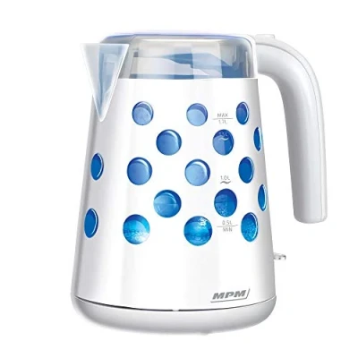 Afbeelding van MPM Waterkoker in Modern Design 1,7 Liter 2 kleuren