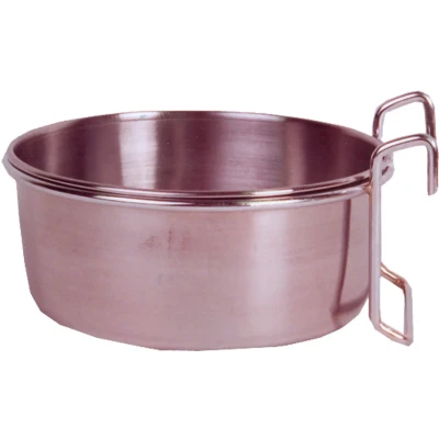 Afbeelding van RVS voerbak met houder 15 cm 950 ml Gebr. de Boon