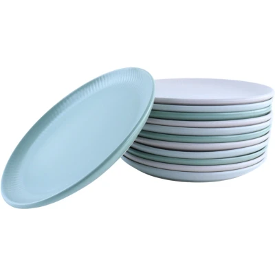 Afbeelding van OTIX Dinerborden Bordenset 12 Persoons 27CM Aardewerk AURORA