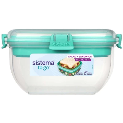 Afbeelding van Sistema To Go Salad &amp; Sandwich Paars