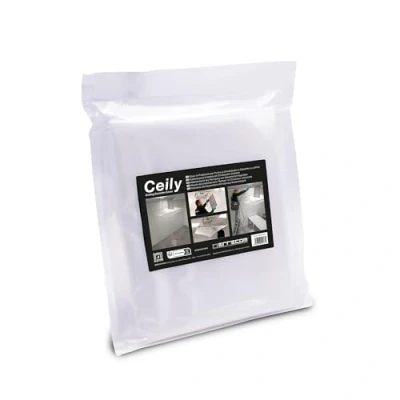 Afbeelding van Errecom Ceily PE reserve opvangzak voor het reinigen van cassette en plafond airconditioners, afmetingen 125 x cm, lengte regenpijp 250 cm
