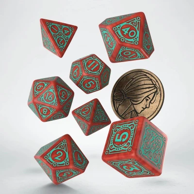 Afbeelding van the Witcher: Triss Merigold Fearless Dice Set