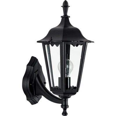 Afbeelding van 240v muurlamp ancona zwart Ks verlichting