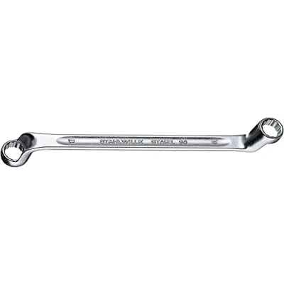 Afbeelding van Stahlwille Dubbele ringsleutel 24 x 26 mm 330 diep gebogen 1 stuk 41042426