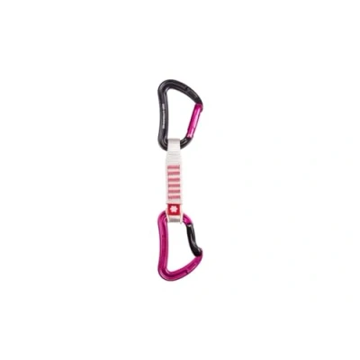 Afbeelding van Ocun Raven QD Zoom 6 pack klimsetjes quickdraws roze