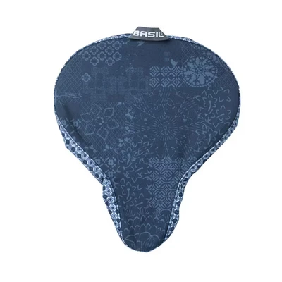 Afbeelding van Basil Zadeldek Bohème BikeTotaal.nl Blauw