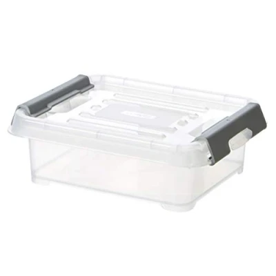 Afbeelding van CURVER Handige box Plus 1,2L + grijze clips met deksel
