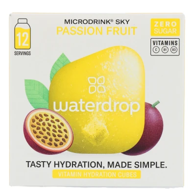 Afbeelding van Waterdrop Sky Microdrink Vitamin Hydration Cubes 12ST