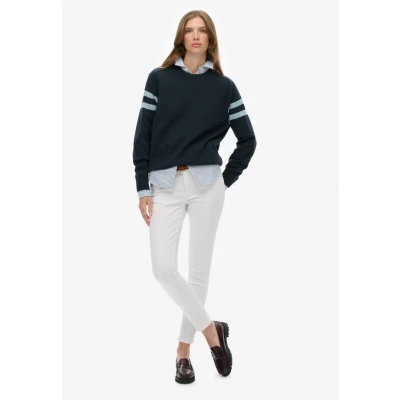 Afbeelding van Superdry Trui, Dames, Maat: 34, Deep navy