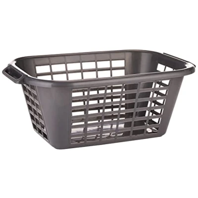 Afbeelding van Addis Rechthoekige wasmand, metallic
