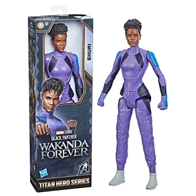 Afbeelding van Marvel Studios Black Panther: Wakanda Forever Shuri Titan Hero Serie, 30 cm, vanaf 4 jaar