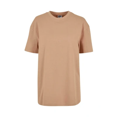 Afbeelding van Urban Classics Boyfriend TEE Tshirt basic, Dames, Maat: 4XL, Amber