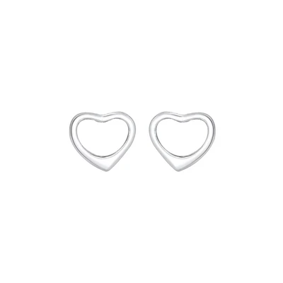 Afbeelding van Elli HERZ Liebe Verbundenheit Oorbellen, Dames, Maat: One Size, Silber
