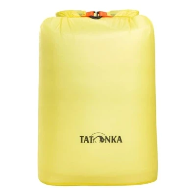 Afbeelding van Tatonka SQZY Waterdichte 3089 opbergzak, 10 l, ultralichte opbergtas met rolsluiting en getapete naden, ideaal voor het sorteren van je bagage, liter, PFC vrij, geel